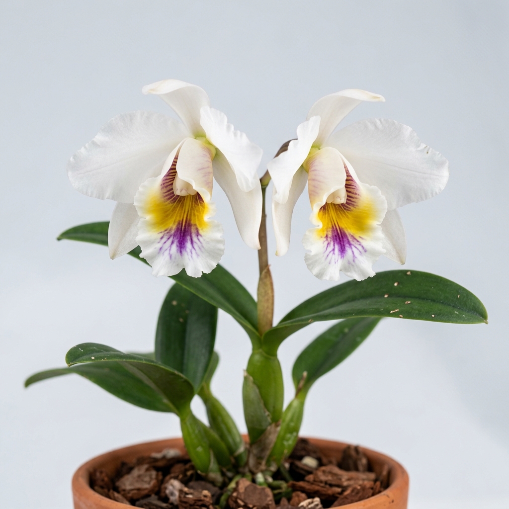Cattleya Chocoensis orchid cultivar flowers